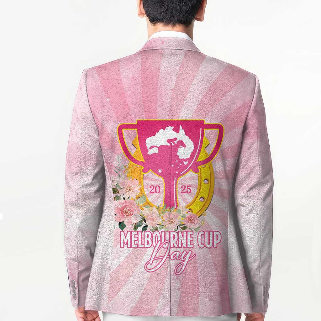 Australia Cup Melbourne Horse Racing Blazer 2025 Champion Trophy With Horseshoe - Aussie Hoodie