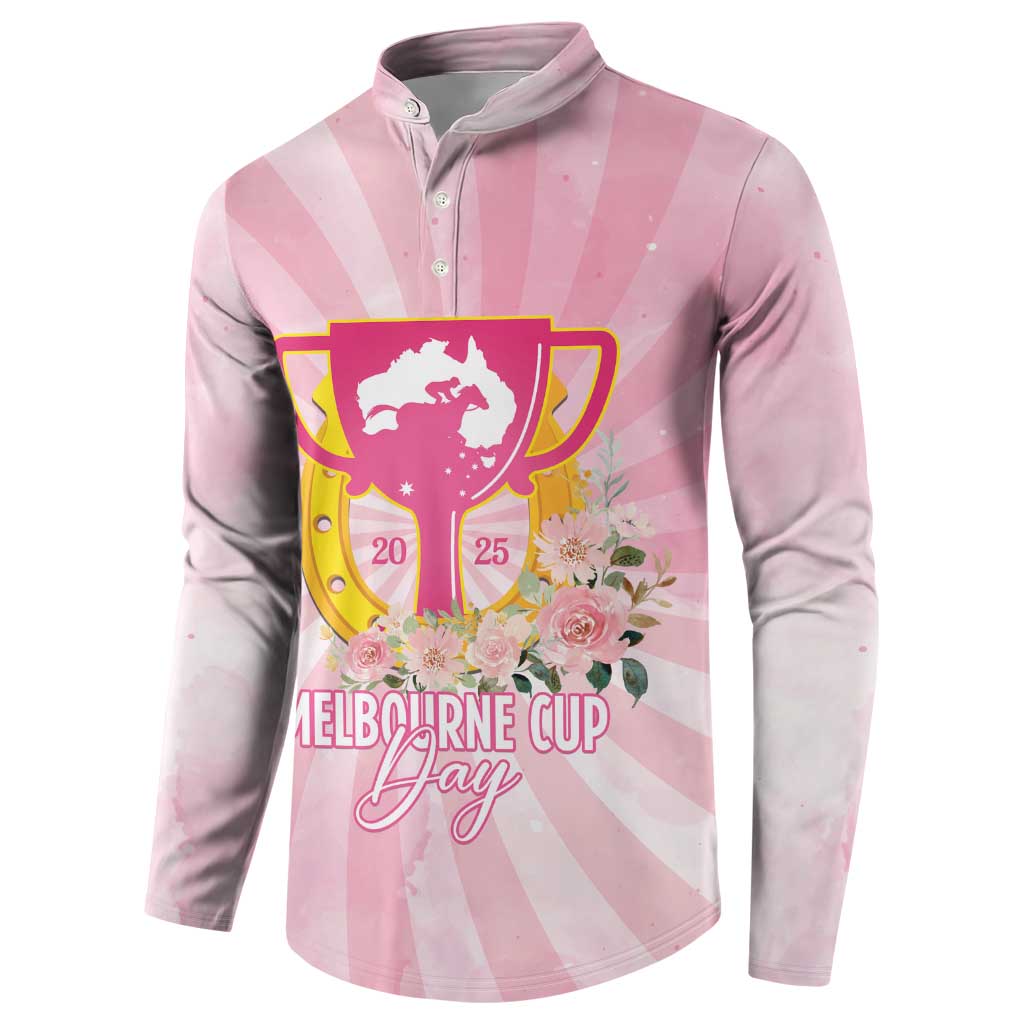 Australia Cup Melbourne Horse Racing Button Sweatshirt 2025 Champion Trophy With Horseshoe - Aussie Hoodie