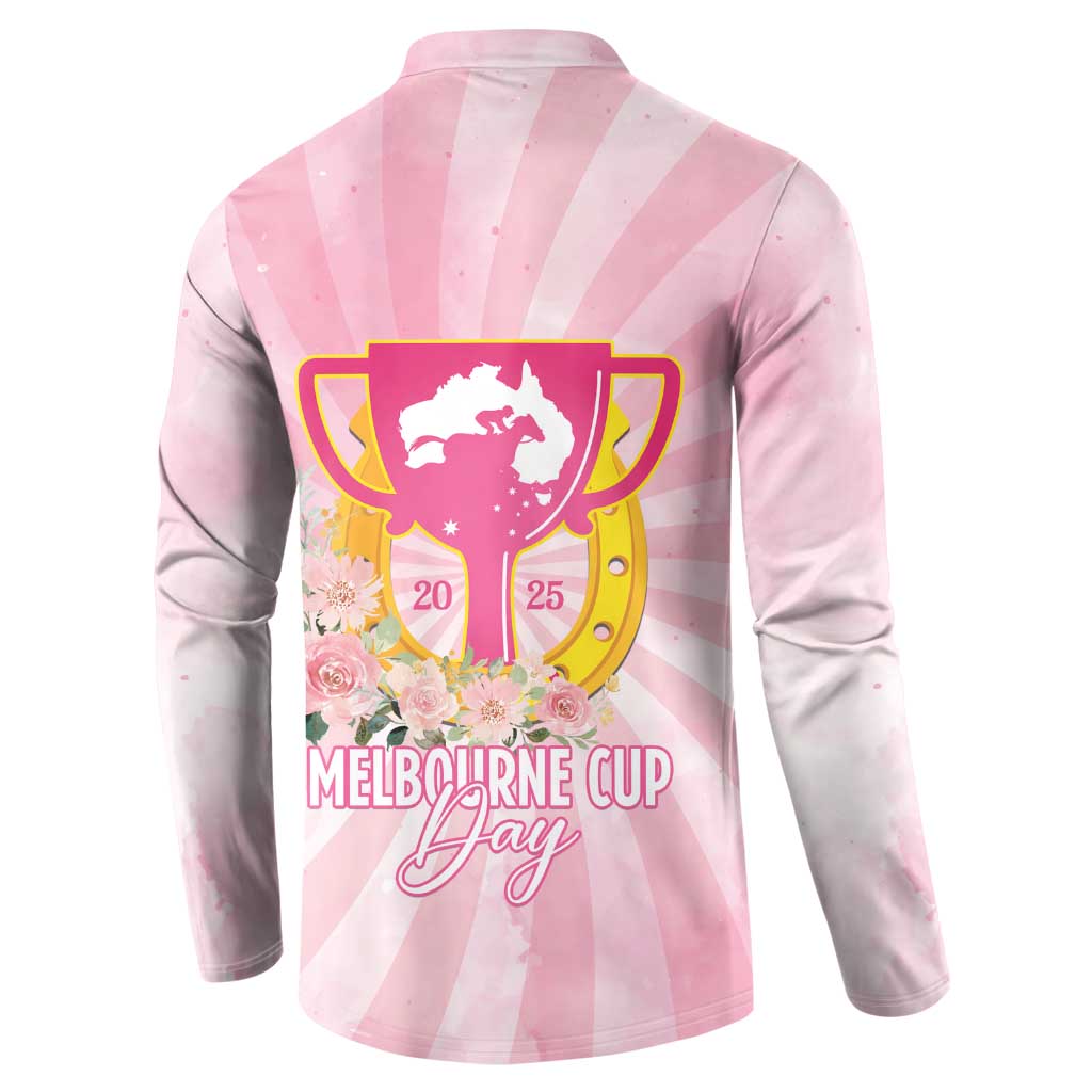 Australia Cup Melbourne Horse Racing Button Sweatshirt 2025 Champion Trophy With Horseshoe - Aussie Hoodie