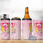 Australia Cup Melbourne Horse Racing 4 in 1 Can Cooler Tumbler 2025 Champion Trophy With Horseshoe - Aussie Hoodie