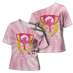 Australia Cup Melbourne Horse Racing Cross Shoulder Shirt 2025 Champion Trophy With Horseshoe - Aussie Hoodie