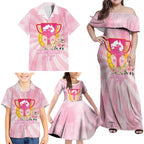Australia Cup Melbourne Horse Racing Family Matching Off Shoulder Maxi Dress and Hawaiian Shirt 2025 Champion Trophy With Horseshoe - Aussie Hoodie