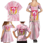 Australia Cup Melbourne Horse Racing Family Matching Summer Maxi Dress and Hawaiian Shirt 2025 Champion Trophy With Horseshoe - Aussie Hoodie