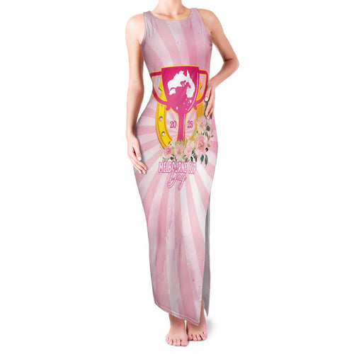 Australia Cup Melbourne Horse Racing Family Matching Tank Maxi Dress and Hawaiian Shirt 2025 Champion Trophy With Horseshoe - Aussie Hoodie