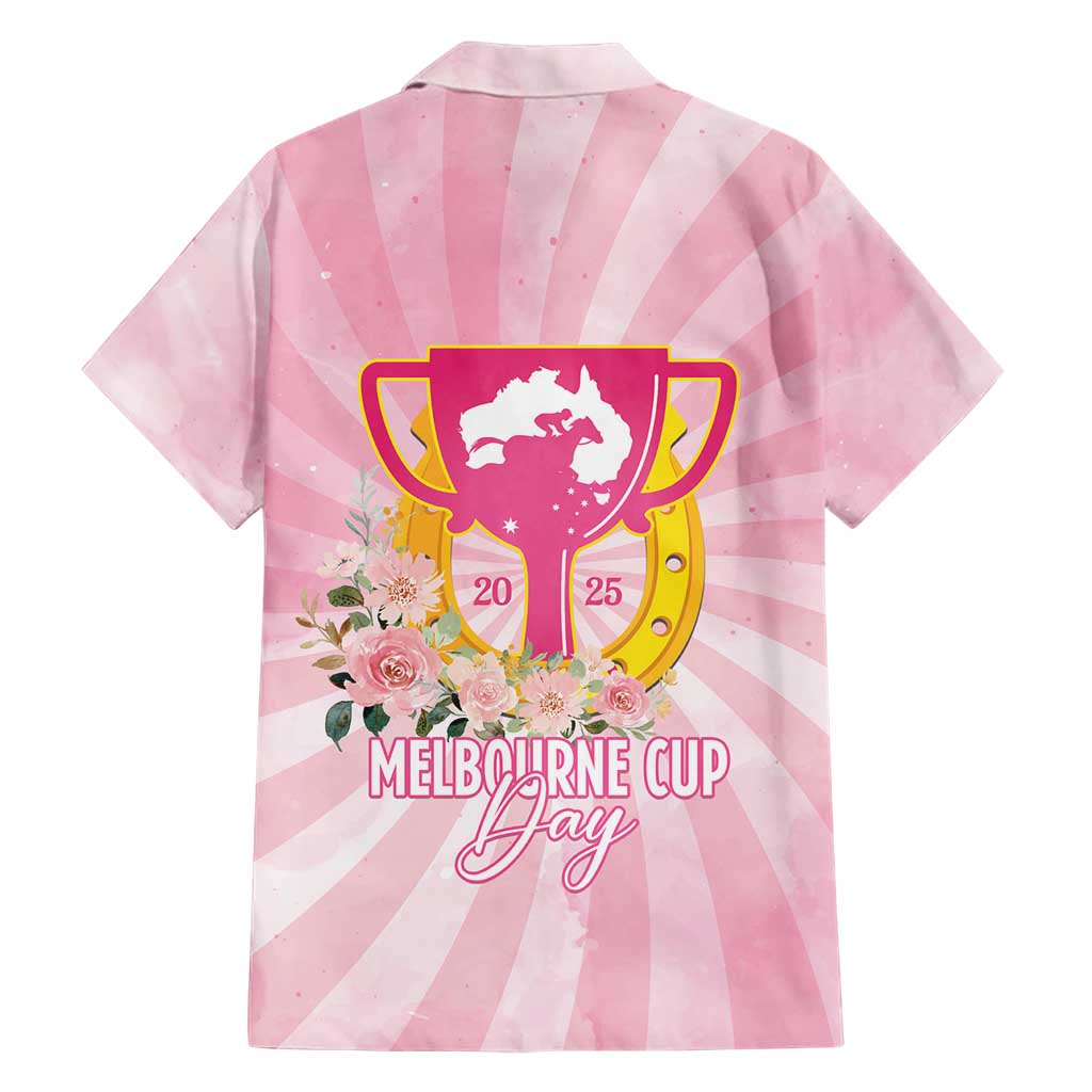 Australia Cup Melbourne Horse Racing Hawaiian Shirt 2025 Champion Trophy With Horseshoe - Aussie Hoodie