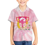 Australia Cup Melbourne Horse Racing Kid Hawaiian Shirt 2025 Champion Trophy With Horseshoe - Aussie Hoodie