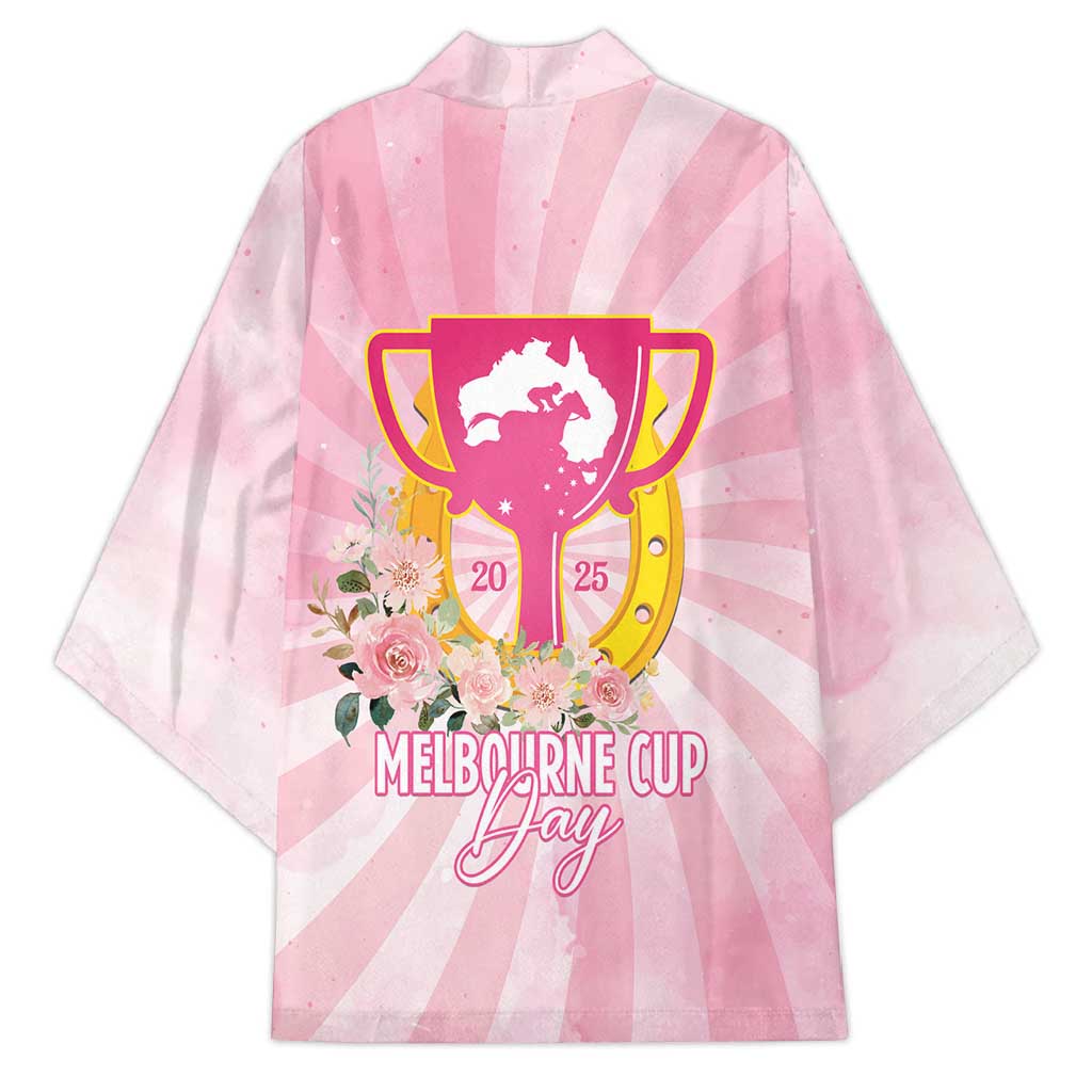 Australia Cup Melbourne Horse Racing Kimono 2025 Champion Trophy With Horseshoe - Aussie Hoodie