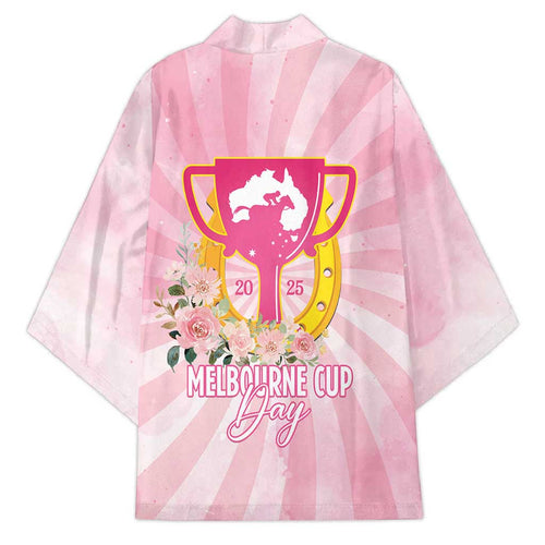 Australia Cup Melbourne Horse Racing Kimono 2025 Champion Trophy With Horseshoe - Aussie Hoodie