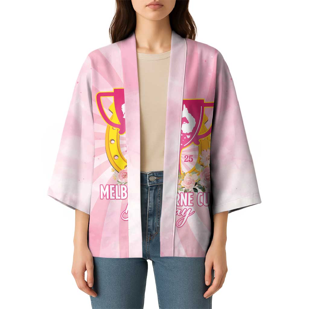 Australia Cup Melbourne Horse Racing Kimono 2025 Champion Trophy With Horseshoe - Aussie Hoodie