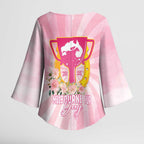 Australia Cup Melbourne Horse Racing Kimono Sleeve Blouse 2025 Champion Trophy With Horseshoe - Aussie Hoodie