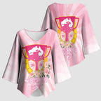 Australia Cup Melbourne Horse Racing Kimono Sleeve Blouse 2025 Champion Trophy With Horseshoe - Aussie Hoodie