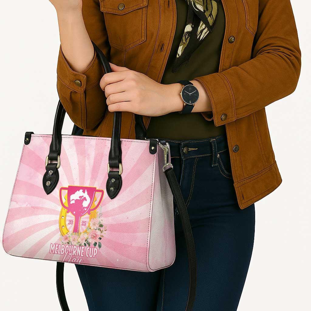 Australia Cup Melbourne Horse Racing Leather Bag 2025 Champion Trophy With Horseshoe - Aussie Hoodie