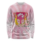 Australia Cup Melbourne Horse Racing Long Sleeve Shirt 2025 Champion Trophy With Horseshoe - Aussie Hoodie