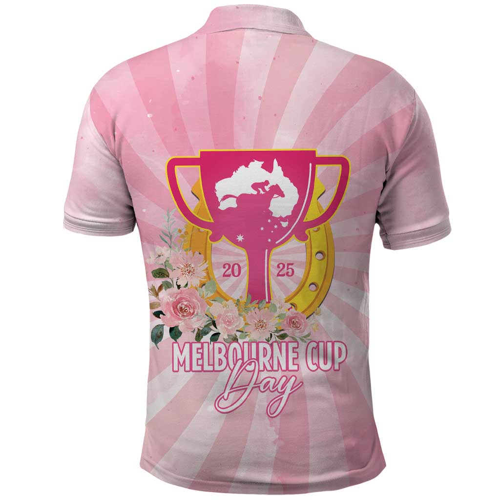 Australia Cup Melbourne Horse Racing Polo Shirt 2025 Champion Trophy With Horseshoe - Aussie Hoodie