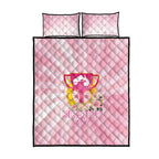 Australia Cup Melbourne Horse Racing Quilt Bed Set 2025 Champion Trophy With Horseshoe - Aussie Hoodie