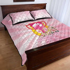 Australia Cup Melbourne Horse Racing Quilt Bed Set 2025 Champion Trophy With Horseshoe - Aussie Hoodie