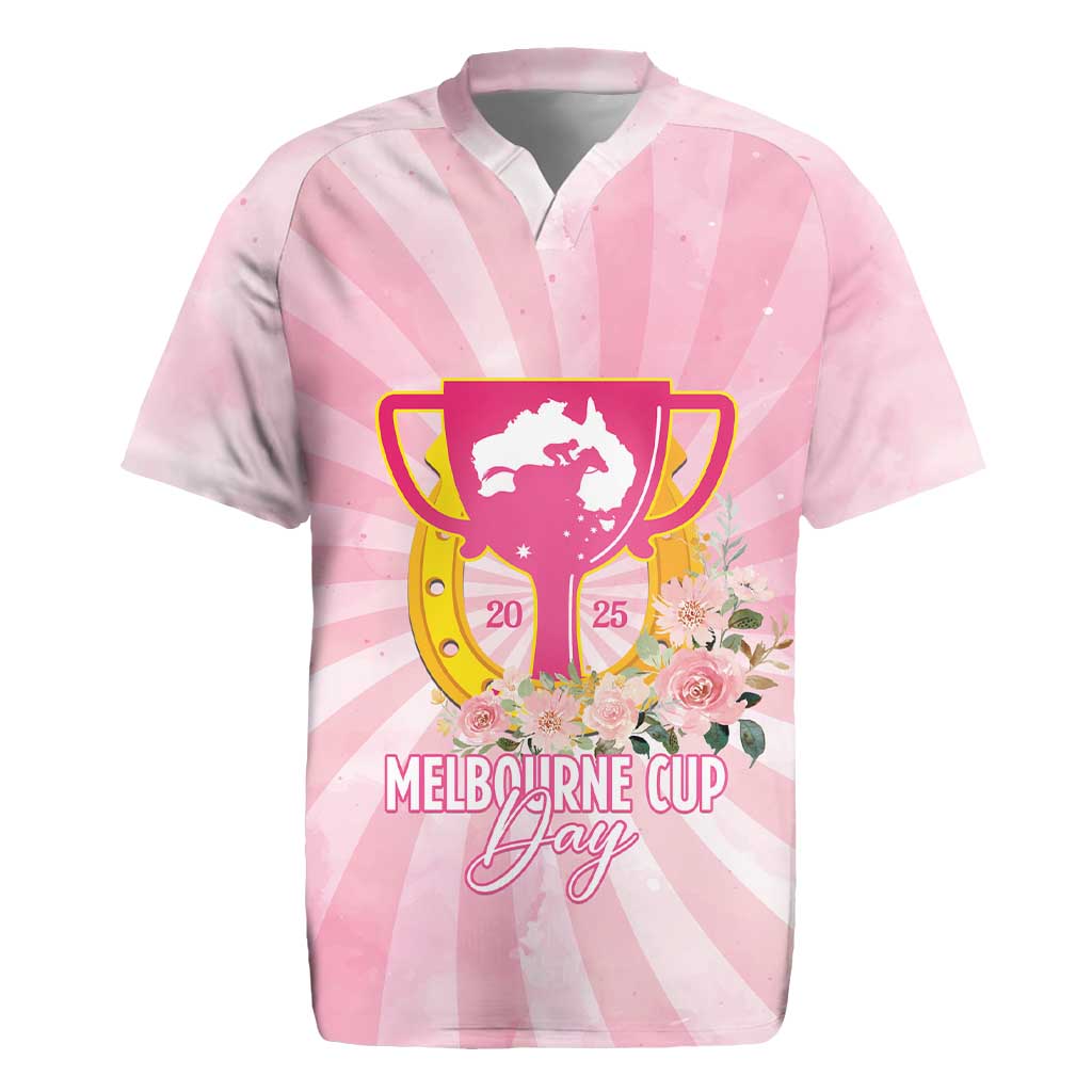 Australia Cup Melbourne Horse Racing Rugby Jersey 2025 Champion Trophy With Horseshoe - Aussie Hoodie