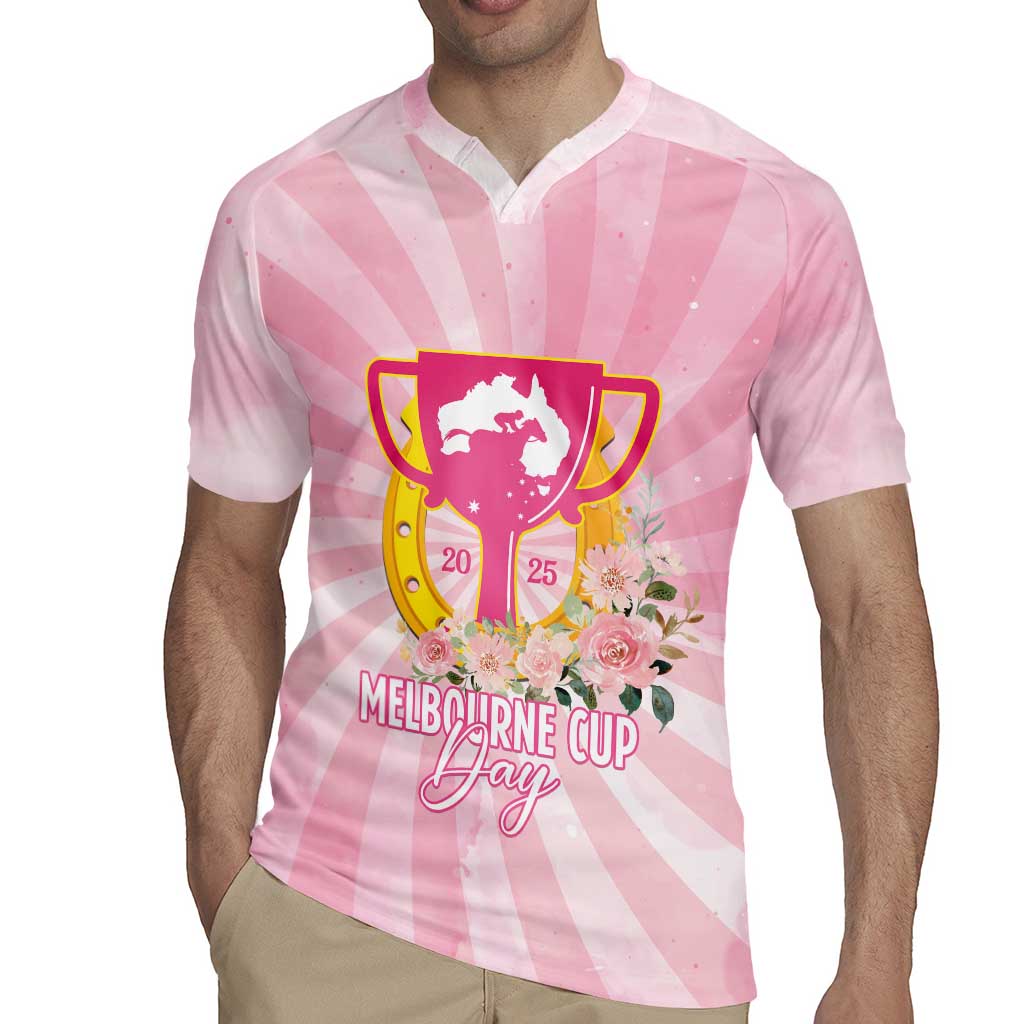 Australia Cup Melbourne Horse Racing Rugby Jersey 2025 Champion Trophy With Horseshoe - Aussie Hoodie
