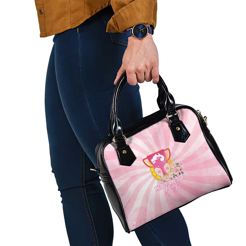 Australia Cup Melbourne Horse Racing Shoulder Handbag 2025 Champion Trophy With Horseshoe - Aussie Hoodie