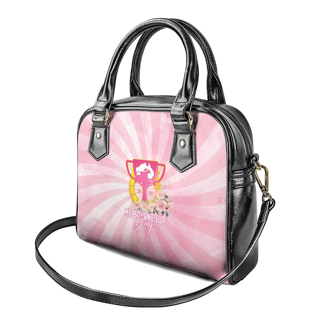 Australia Cup Melbourne Horse Racing Shoulder Handbag 2025 Champion Trophy With Horseshoe - Aussie Hoodie