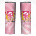 Australia Cup Melbourne Horse Racing Skinny Tumbler 2025 Champion Trophy With Horseshoe - Aussie Hoodie