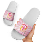 Australia Cup Melbourne Horse Racing Slide Sandals 2025 Champion Trophy With Horseshoe - Aussie Hoodie