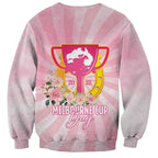 Australia Cup Melbourne Horse Racing Sweatshirt 2025 Champion Trophy With Horseshoe - Aussie Hoodie