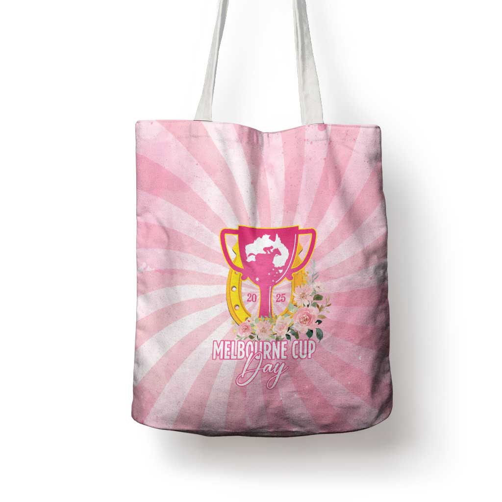 Australia Cup Melbourne Horse Racing Tote Bag 2025 Champion Trophy With Horseshoe - Aussie Hoodie