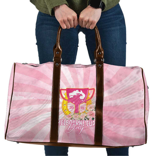 Australia Cup Melbourne Horse Racing Travel Bag 2025 Champion Trophy With Horseshoe - Aussie Hoodie