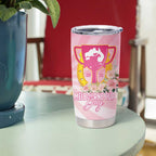 Australia Cup Melbourne Horse Racing Tumbler Cup 2025 Champion Trophy With Horseshoe - Aussie Hoodie
