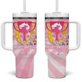 Australia Cup Melbourne Horse Racing Tumbler With Handle 2025 Champion Trophy With Horseshoe - Aussie Hoodie