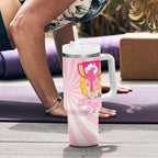 Australia Cup Melbourne Horse Racing Tumbler With Handle 2025 Champion Trophy With Horseshoe - Aussie Hoodie