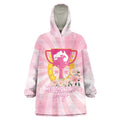 Australia Cup Melbourne Horse Racing Wearable Blanket Hoodie 2025 Champion Trophy With Horseshoe - Aussie Hoodie
