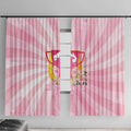 Australia Cup Melbourne Horse Racing Window Curtain 2025 Champion Trophy With Horseshoe - Aussie Hoodie