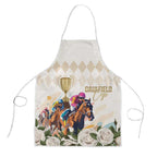Australia Cup Caulfield Horse Racing Apron Champion Trophy Mix White Roses - Aussie Hoodie