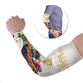 Australia Cup Caulfield Horse Racing Arm Sleeves Champion Trophy Mix White Roses - Aussie Hoodie