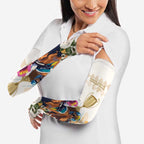 Australia Cup Caulfield Horse Racing Arm Sleeves Champion Trophy Mix White Roses - Aussie Hoodie