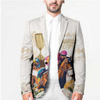 Australia Cup Caulfield Horse Racing Blazer Champion Trophy Mix White Roses - Aussie Hoodie