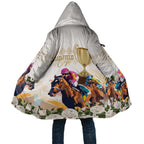 Australia Cup Caulfield Horse Racing Cloak Champion Trophy Mix White Roses - Aussie Hoodie