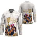 Australia Cup Caulfield Horse Racing Hockey Jersey Champion Trophy Mix White Roses - Aussie Hoodie