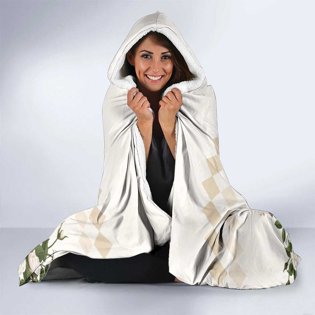 Australia Cup Caulfield Horse Racing Hooded Blanket Champion Trophy Mix White Roses - Aussie Hoodie