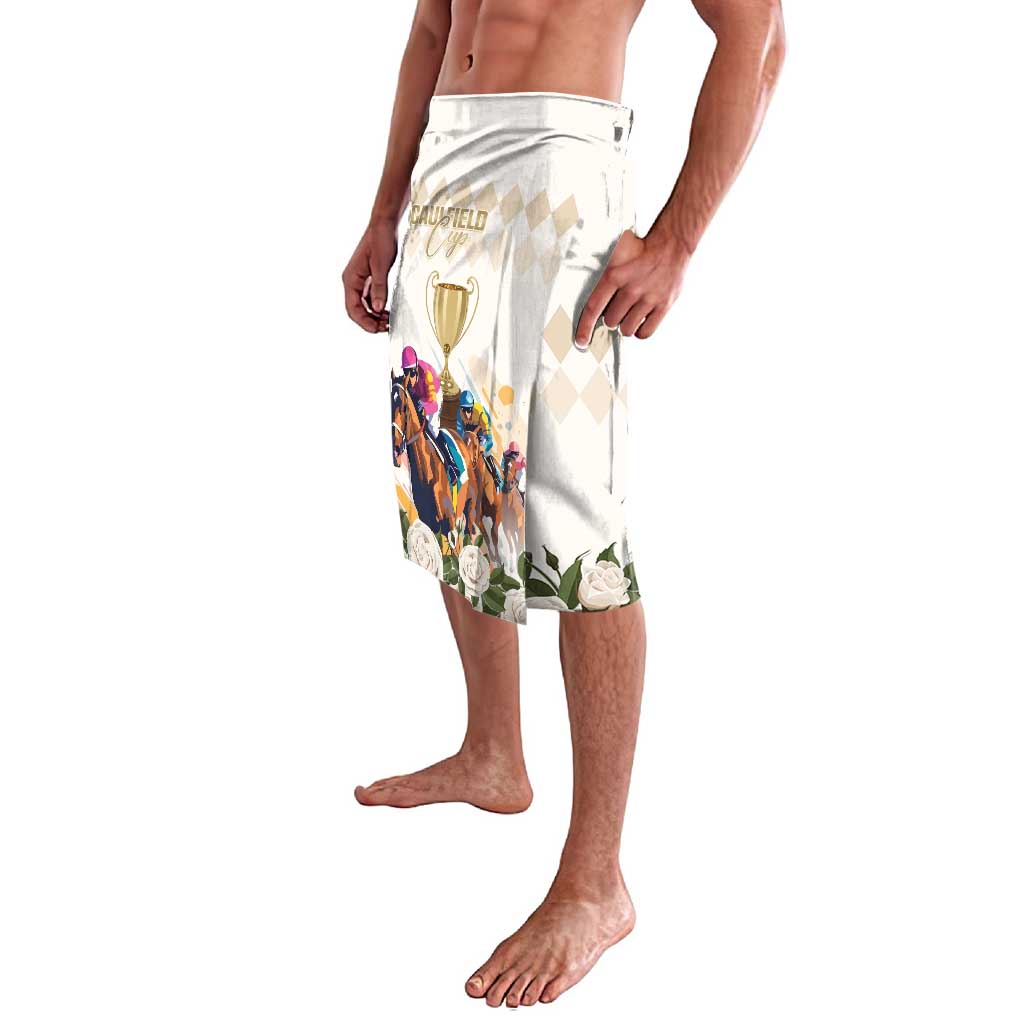 Australia Cup Caulfield Horse Racing Lavalava Champion Trophy Mix White Roses - Aussie Hoodie