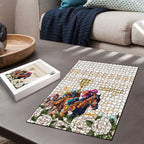 Australia Cup Caulfield Horse Racing Puzzle Champion Trophy Mix White Roses - Aussie Hoodie