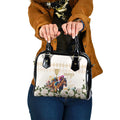 Australia Cup Caulfield Horse Racing Shoulder Handbag Champion Trophy Mix White Roses - Aussie Hoodie