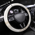 Australia Cup Caulfield Horse Racing Steering Wheel Cover Champion Trophy Mix White Roses - Aussie Hoodie