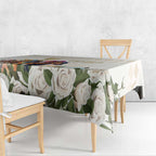 Australia Cup Caulfield Horse Racing Tablecloth Champion Trophy Mix White Roses - Aussie Hoodie