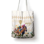 Australia Cup Caulfield Horse Racing Tote Bag Champion Trophy Mix White Roses - Aussie Hoodie