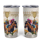 Australia Cup Caulfield Horse Racing Tumbler Cup Champion Trophy Mix White Roses - Aussie Hoodie