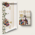 Australia Cup Caulfield Horse Racing Wrapping Paper Champion Trophy Mix White Roses - Aussie Hoodie