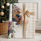 Australia Cup Caulfield Horse Racing Wrapping Paper Champion Trophy Mix White Roses - Aussie Hoodie